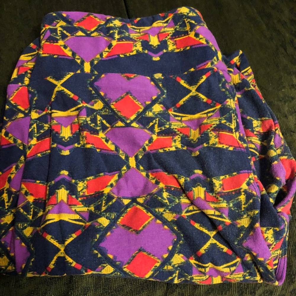 Geometric Print Lularoe TC Leggings